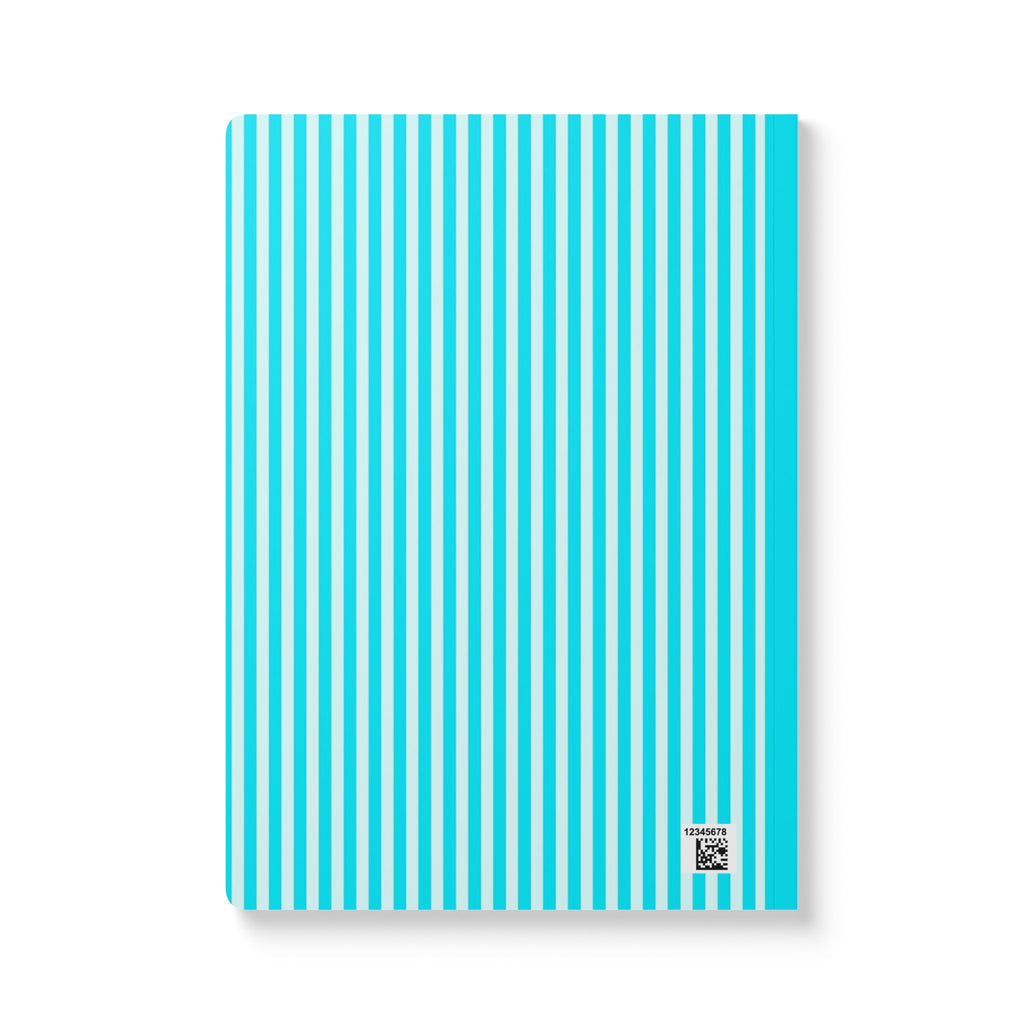 Blue Flowers Soft Cover Journal Titled Short Stories