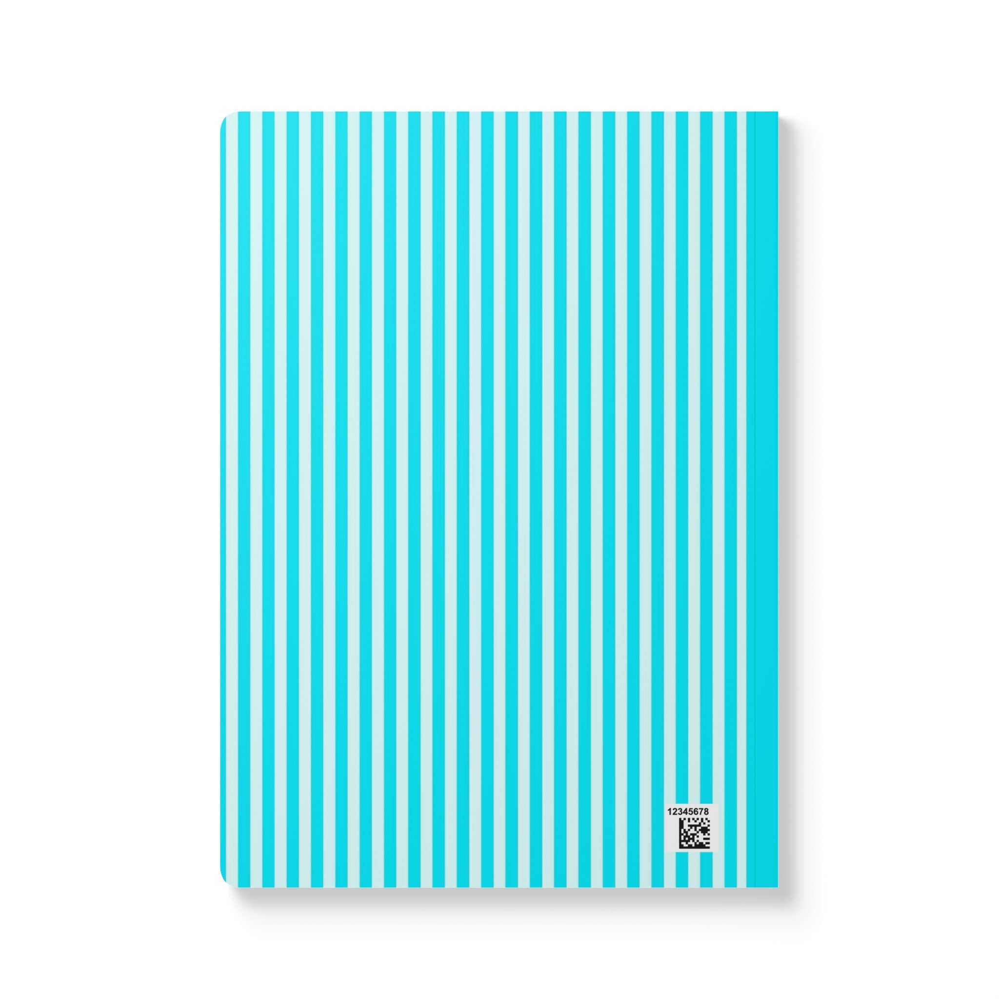 Blue Flowers Soft Cover Journal Titled Short Stories