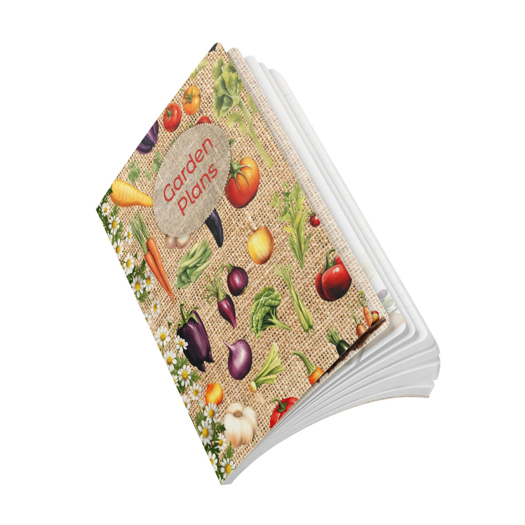 Garden Plans Softcover Journal — Vegetable Garden Planner & Seed Log