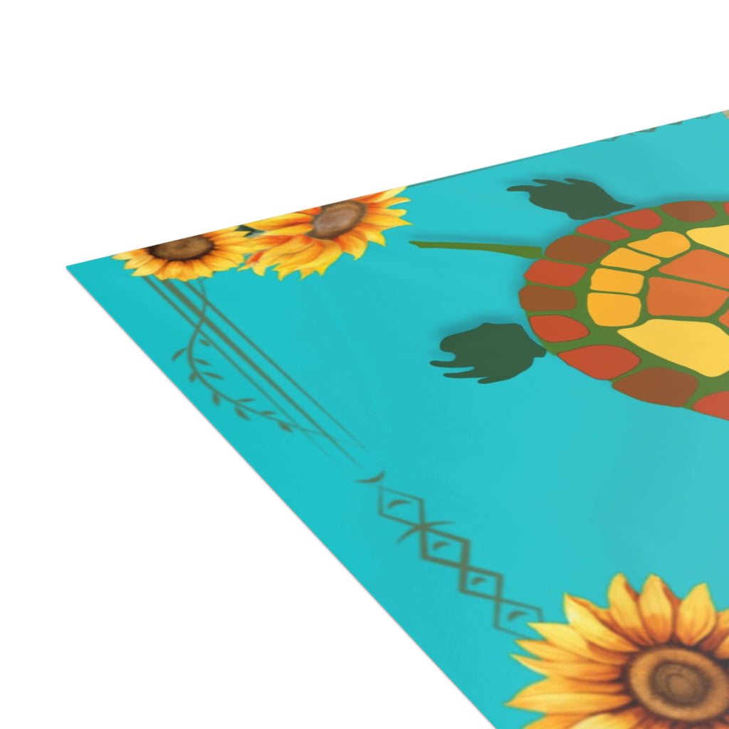 Garden Turtles and Sunflowers Blank Postcard Bundles (envelopes not included)