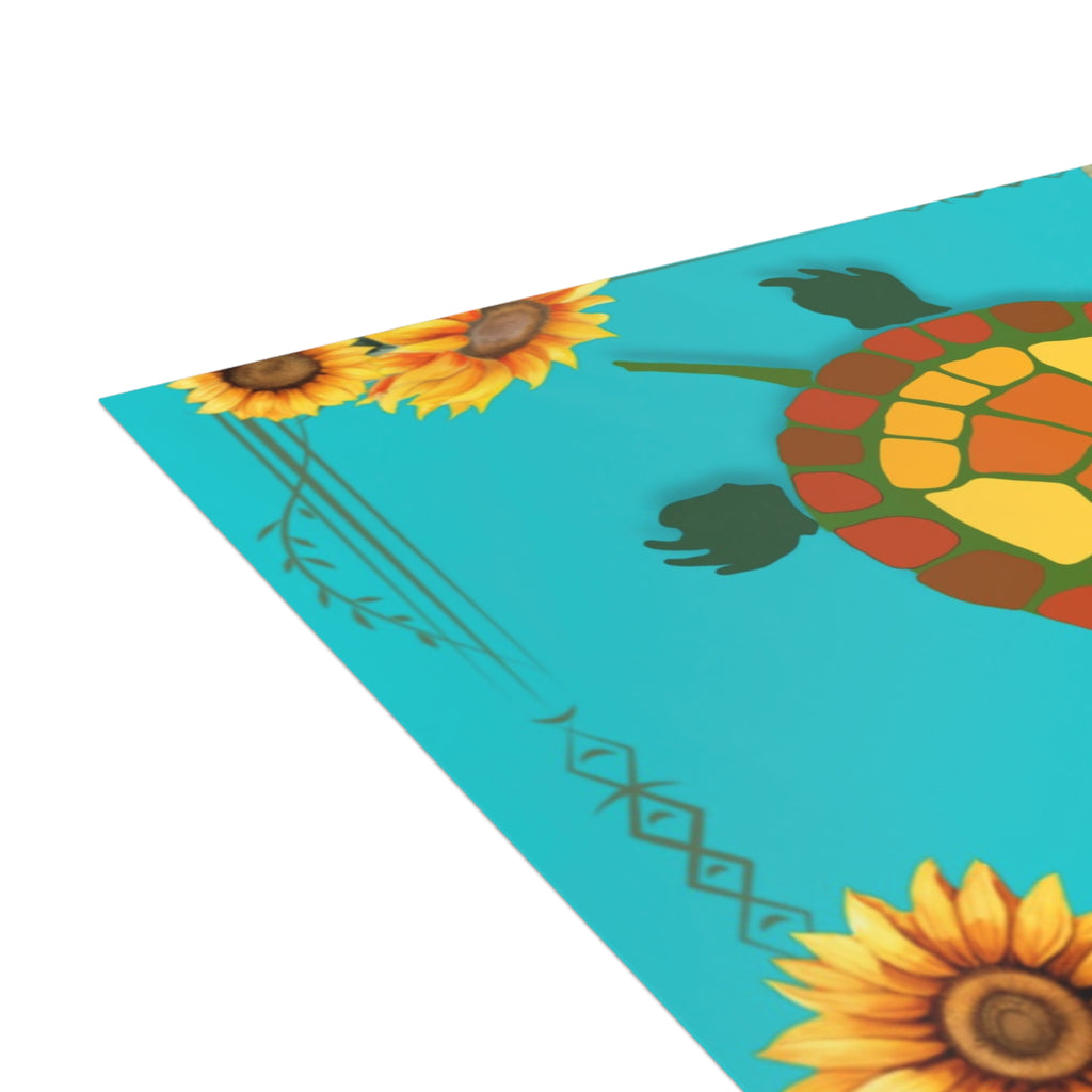 Garden Turtles and Sunflowers Blank Postcard Bundles (envelopes not included)