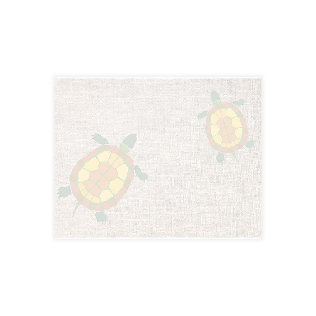 Garden Turtles and Sunflowers Blank Postcard Bundles (envelopes not included)