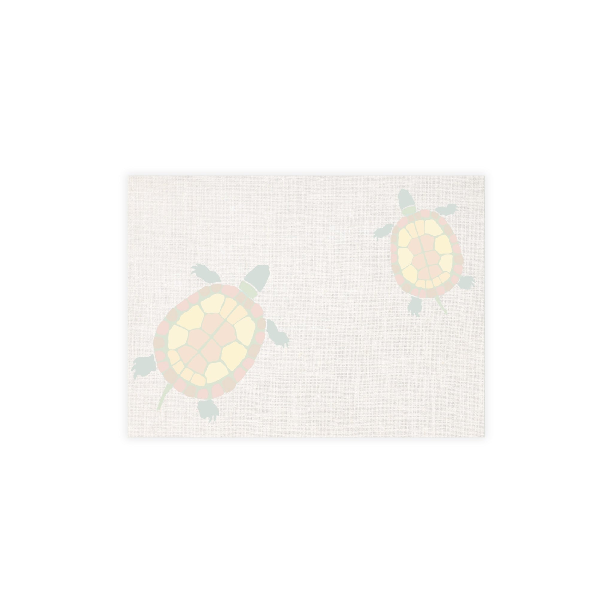 Garden Turtles and Sunflowers Blank Postcard Bundles (envelopes not included)