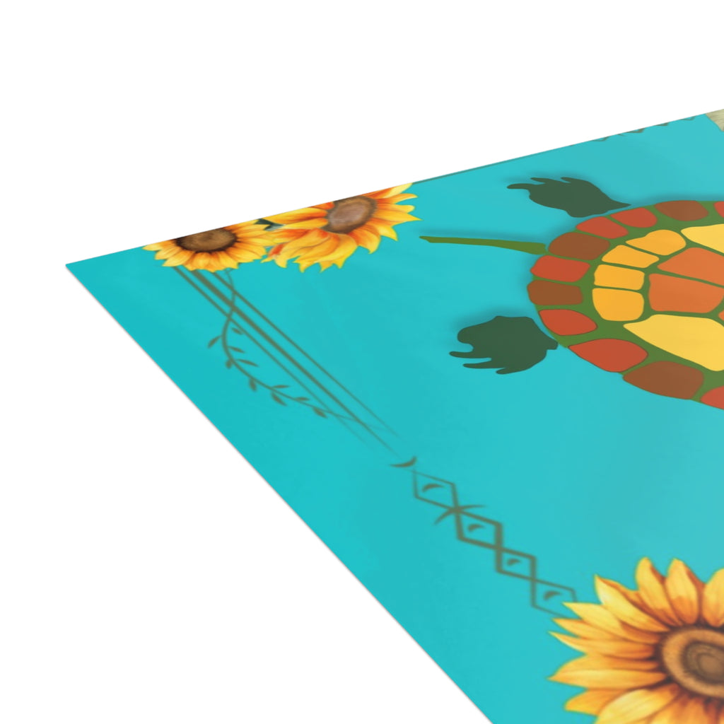 Garden Turtles and Sunflowers Blank Postcard Bundles (envelopes not included)