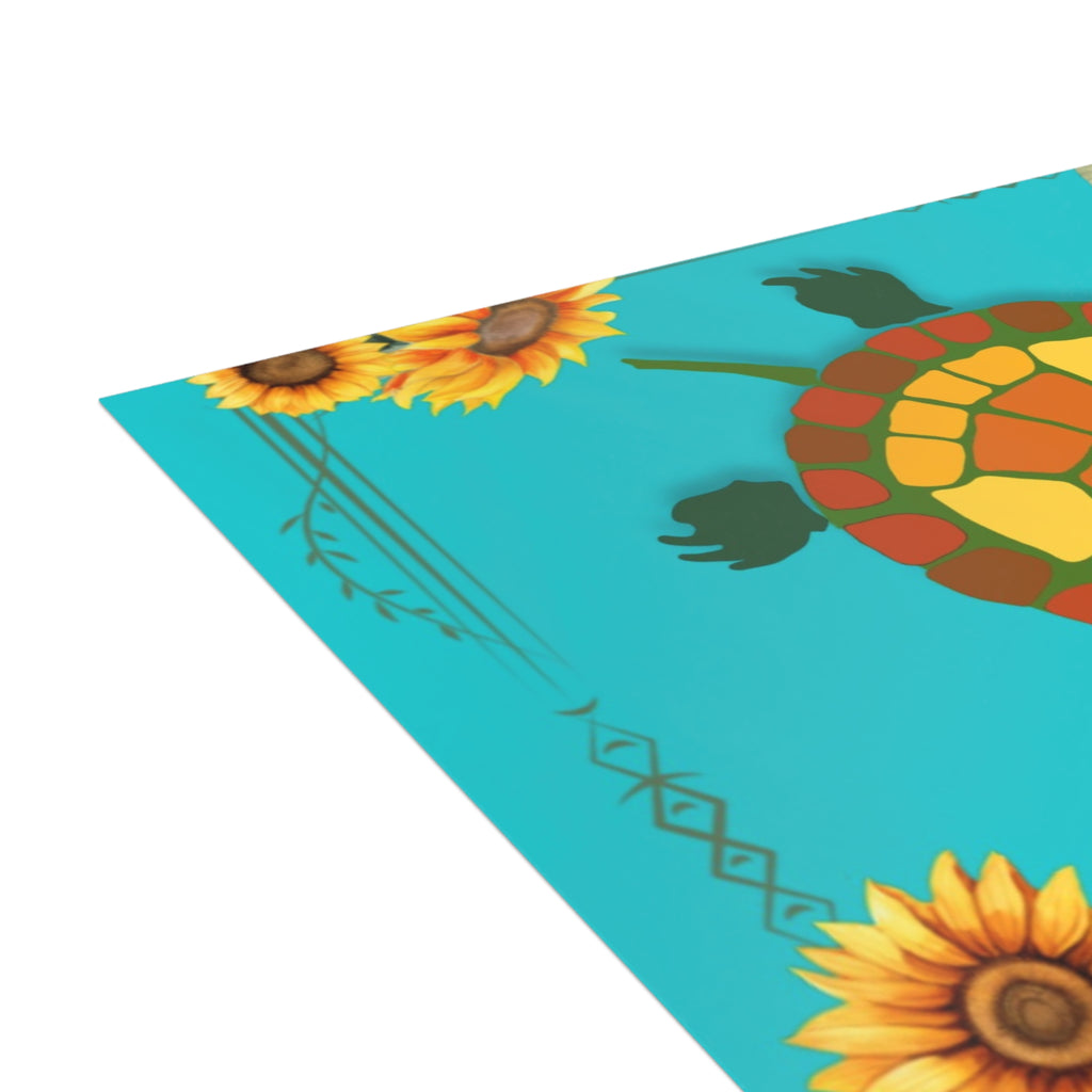 Garden Turtles and Sunflowers Blank Postcard Bundles (envelopes not included)