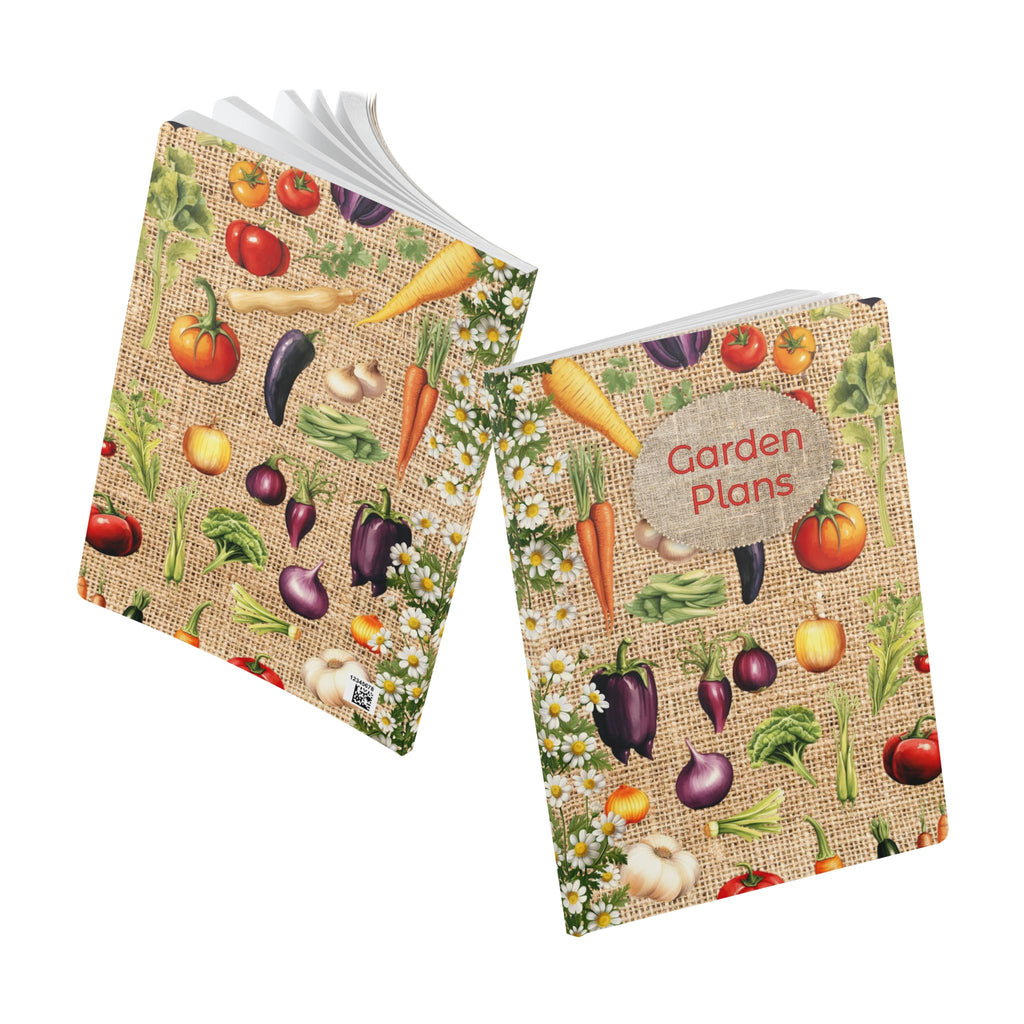 Garden Plans Softcover Journal — Vegetable Garden Planner & Seed Log