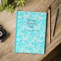 Blue Flowers Soft Cover Journal Titled Short Stories
